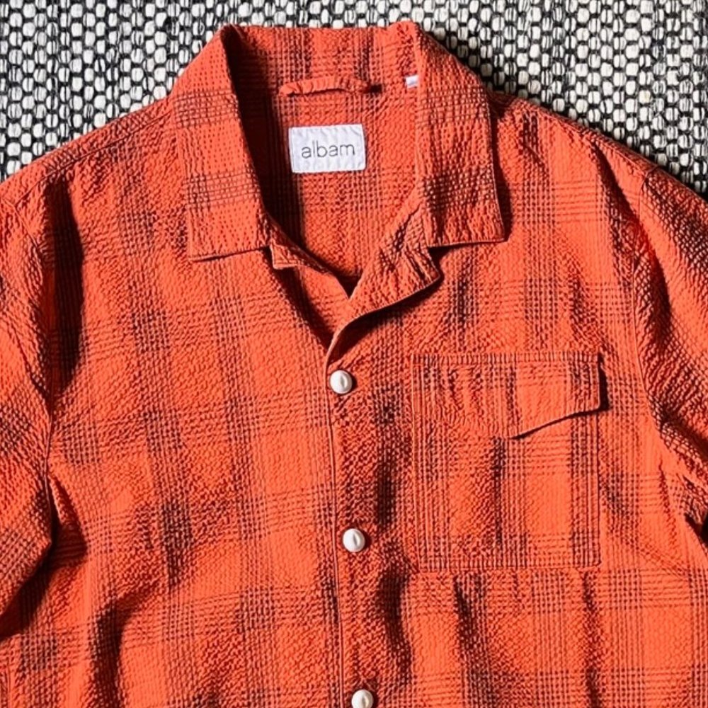 Albam Men's overshirt made in Portugal, size L